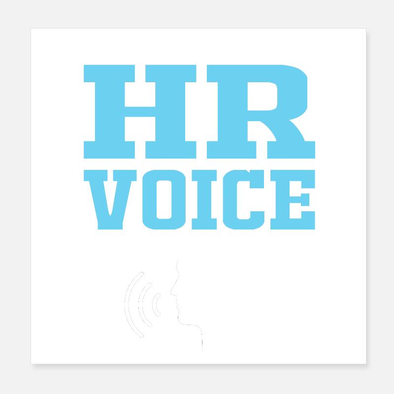 HR Manager Poster 20x20 cm