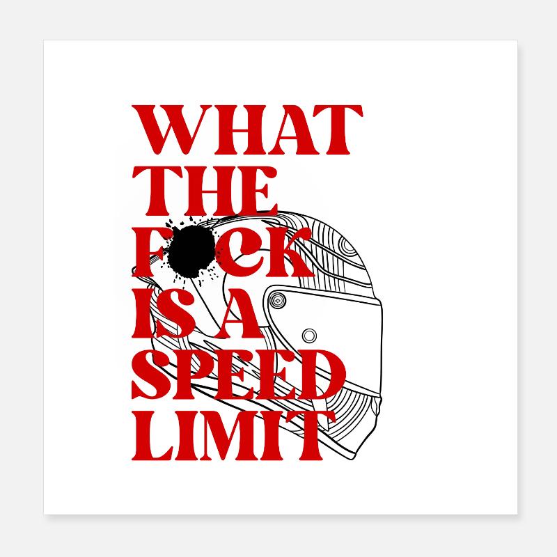 Voiture Poster 20 x 20 cm