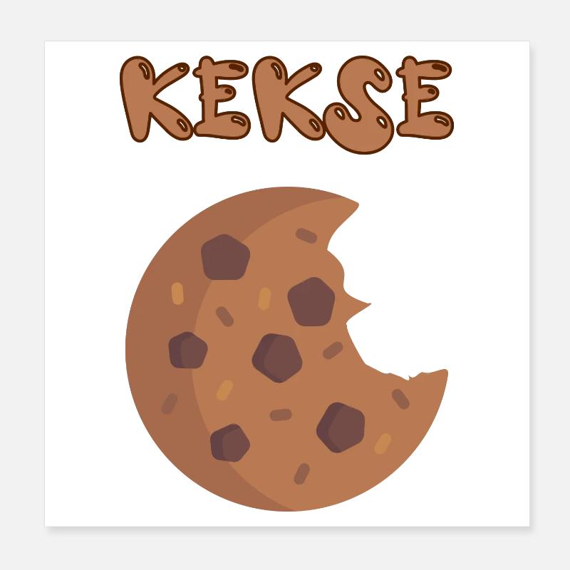 Motif de biscuit Poster 20 x 20 cm