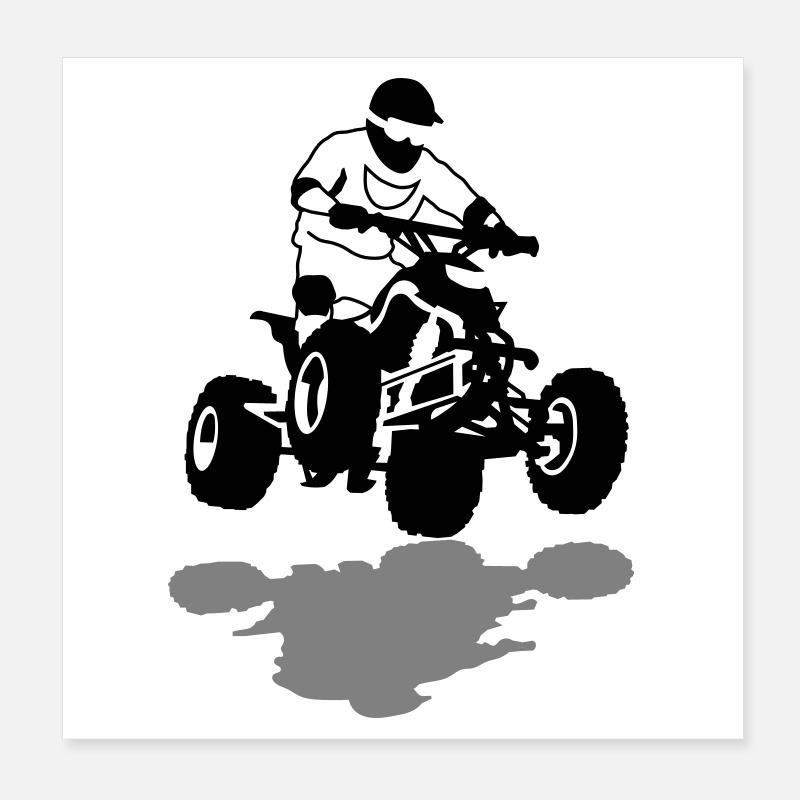 quad Poster 20 x 20 cm