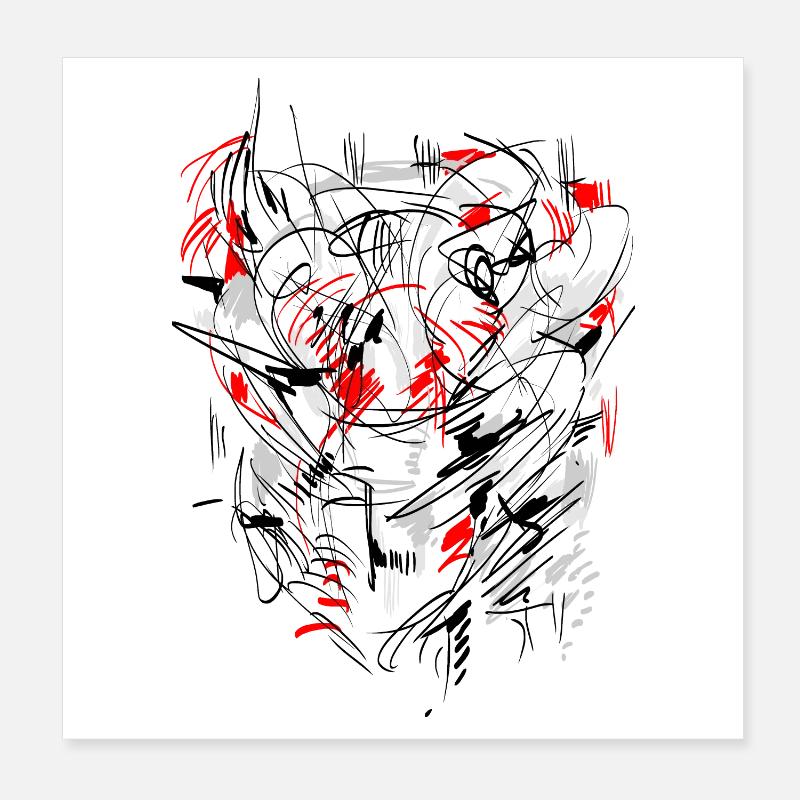 Résumé Poster 20 x 20 cm