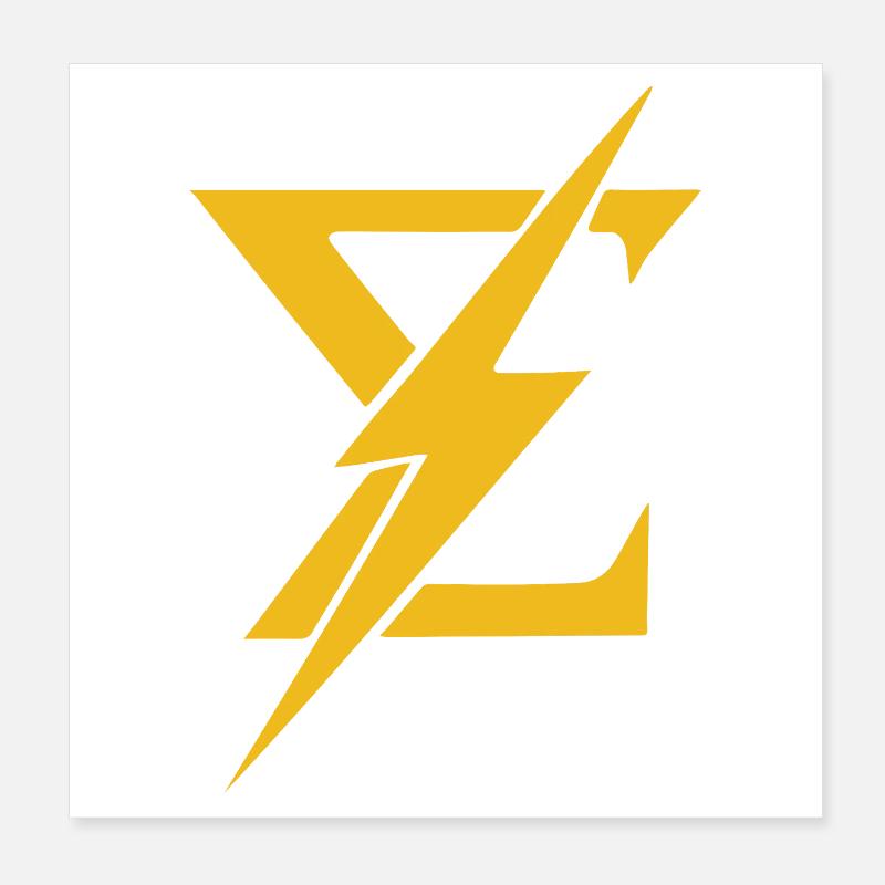 Σ⚡ isn’t just a symbol. It’s a mindset. Poster 20 x 20 cm