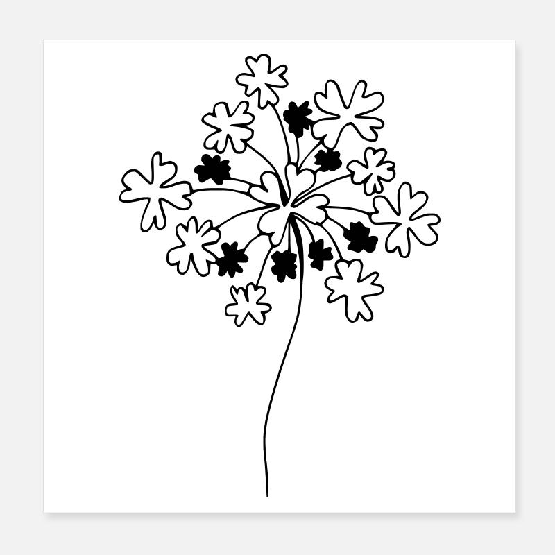 LaLe GLÜCKS Traum Pu by heavenlygoods Design Poster 20x20 cm