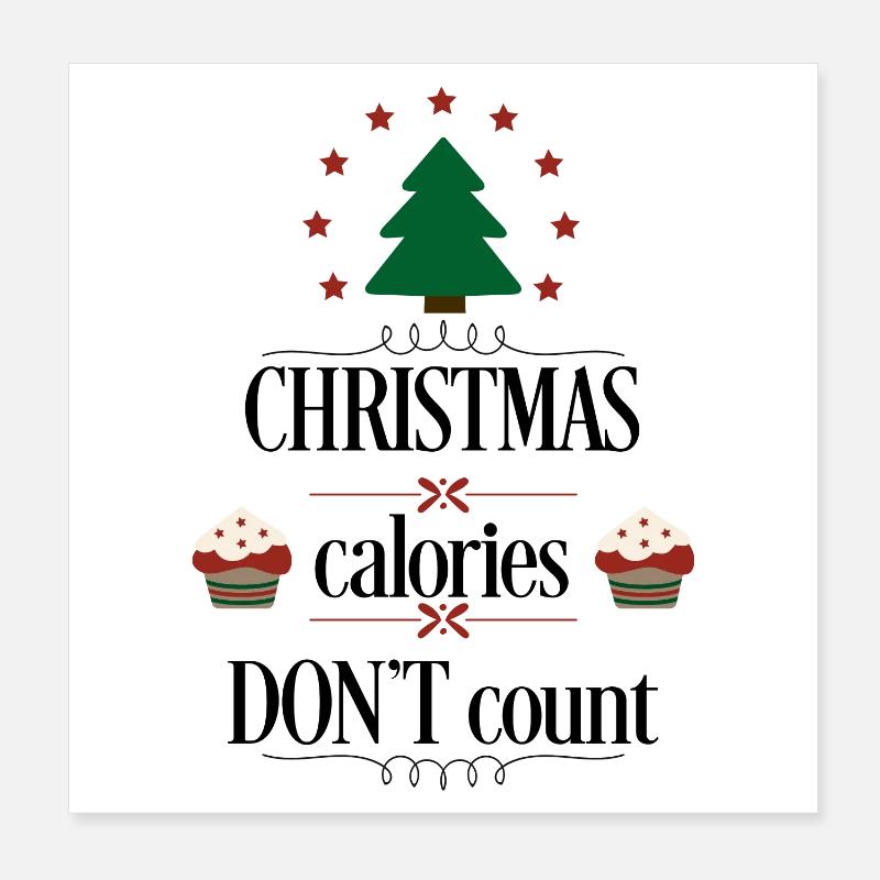 Noël Poster 20 x 20 cm