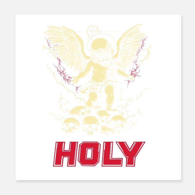 Holy Poster 20x20 cm