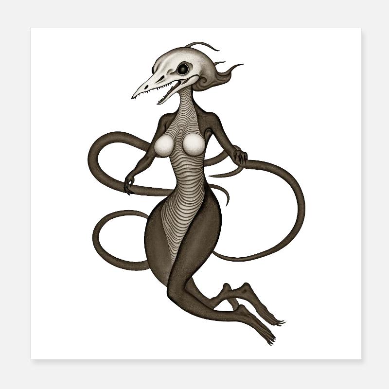 BUG #12 – dunkle Hölle Poster 20x20 cm