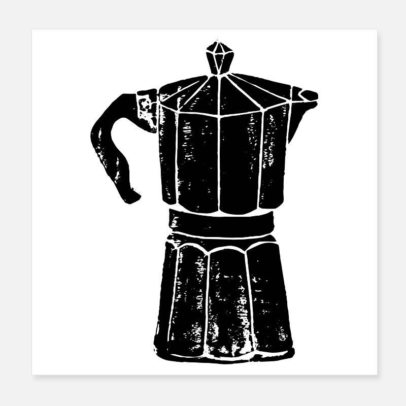 Coffee – But first coffee Poster 8" x 8" (20x20 cm)