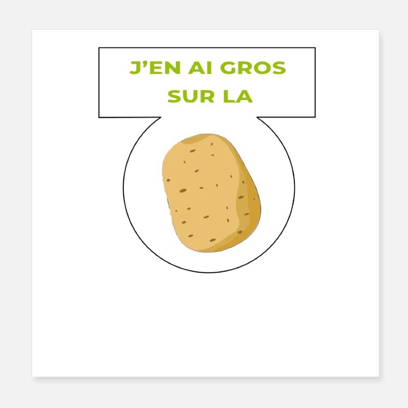 I have a lot on my plate Poster 8" x 8" (20x20 cm)