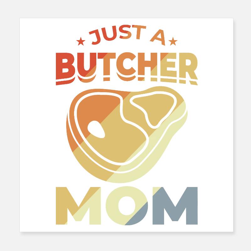 Mère Boucher Poster 20 x 20 cm