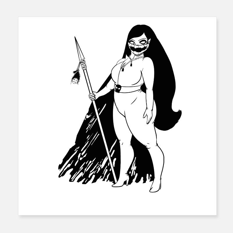 She’s all that Poster 20x20 cm