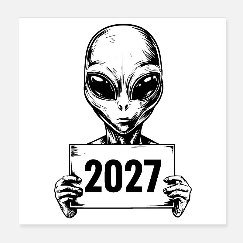 Alien 2027 Poster 20x20 cm