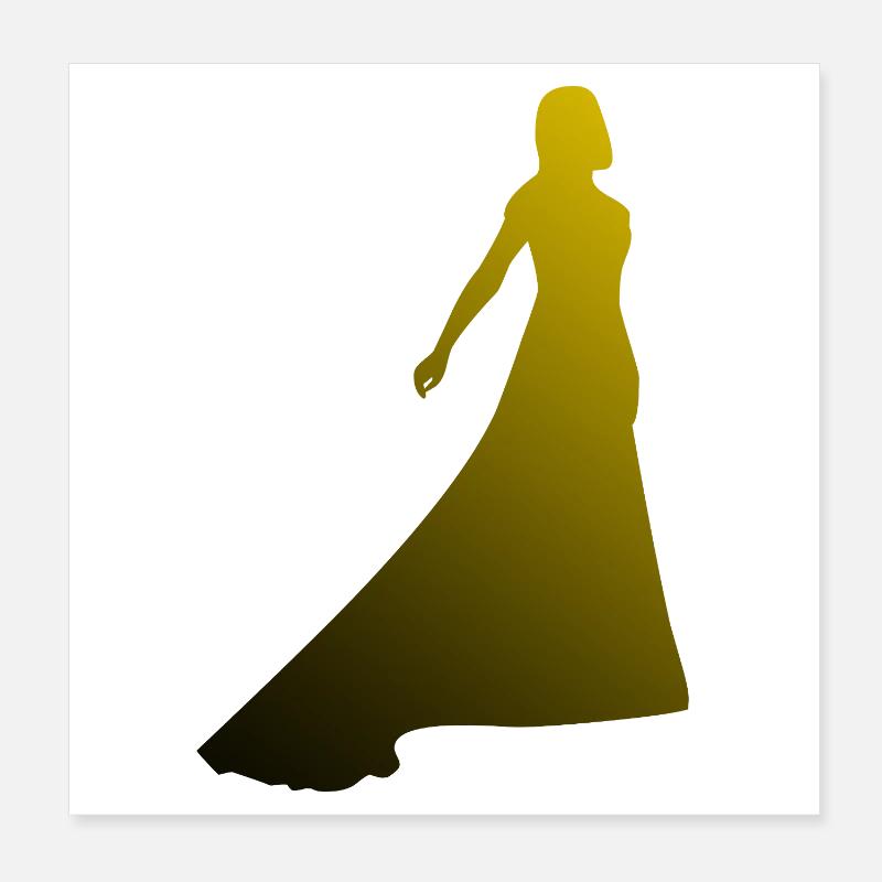Mariage Poster 20 x 20 cm