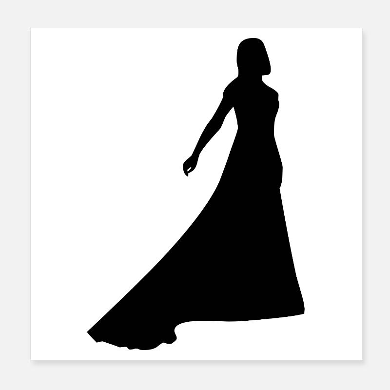 Dance Poster 8" x 8" (20x20 cm)