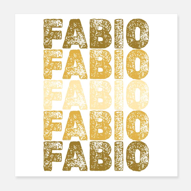 Wurzeln Fabio Poster 20x20 cm
