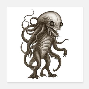 BUG #3 - dark hell Poster 20 x 20 cm