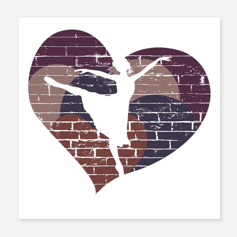 Danseur Danseur - Design Poster 20 x 20 cm