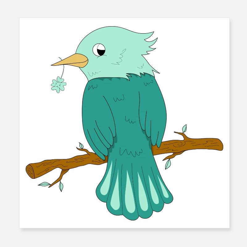 Lucky charm Poster 8" x 8" (20x20 cm)