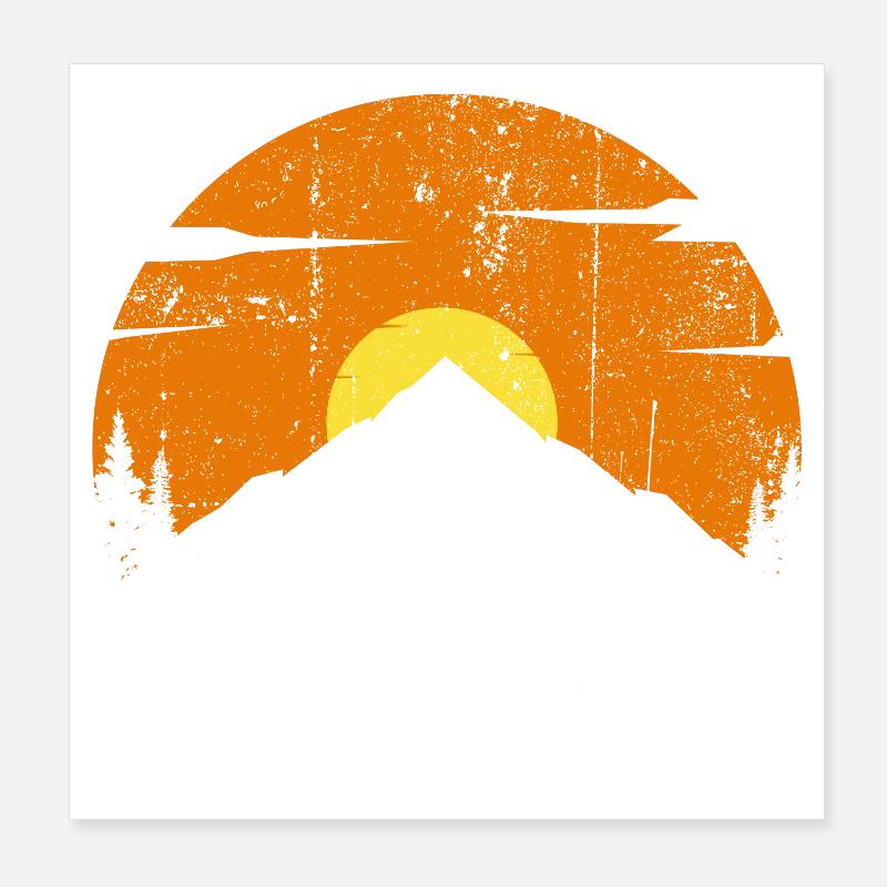 Die Welt ist besser mit dir darin Poster 20x20 cm