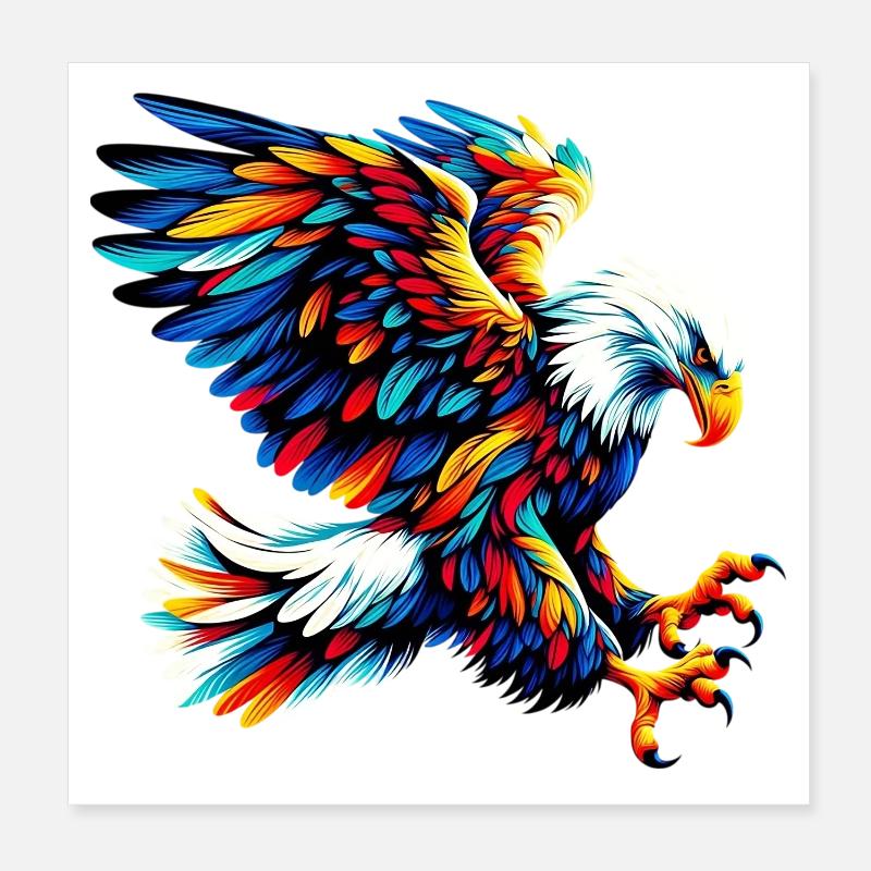 Aigle Poster 20 x 20 cm