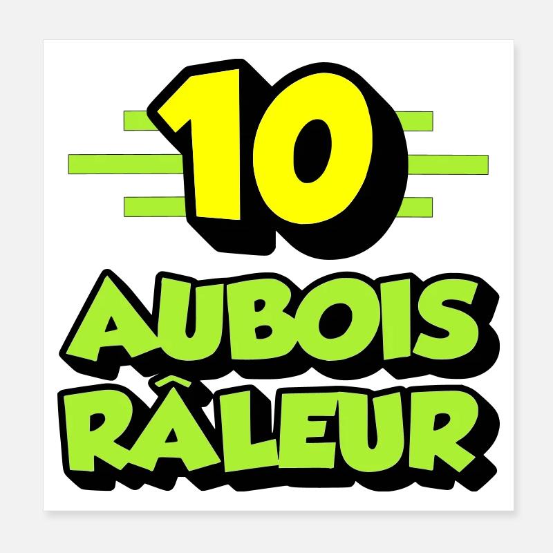 Complaining Aube Poster 8" x 8" (20x20 cm)