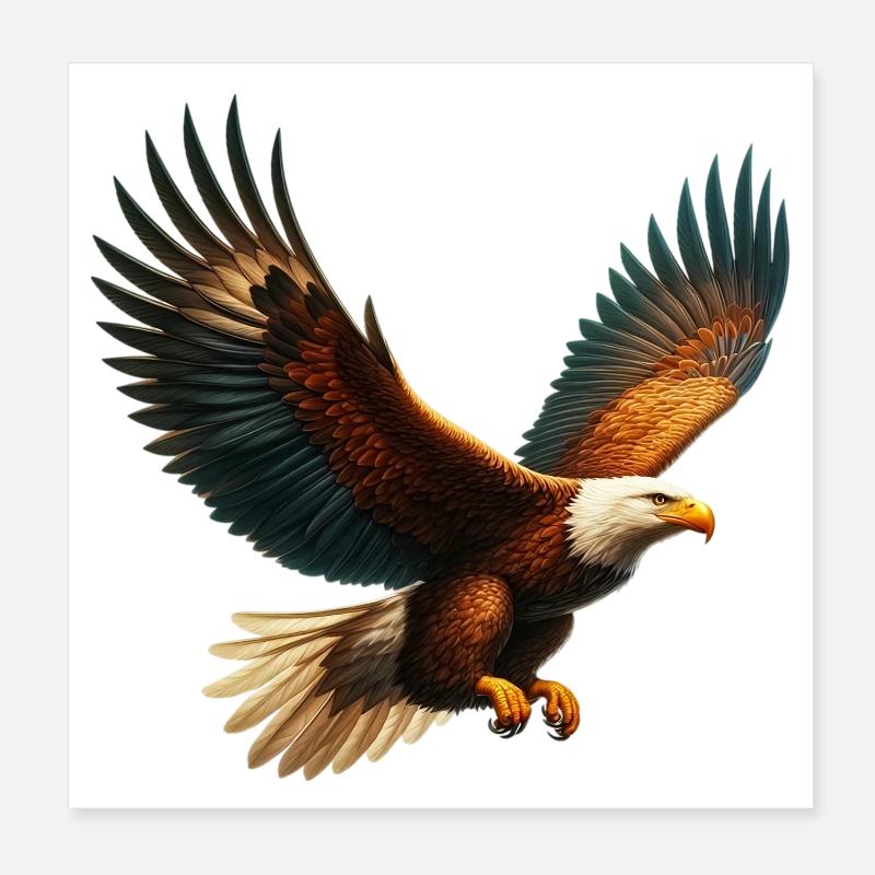 Aigle Poster 20 x 20 cm