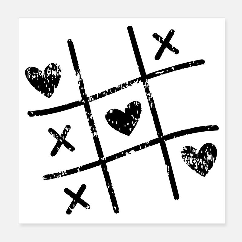 Valentinstag Valentinstag Valentinstag Poster 20x20 cm