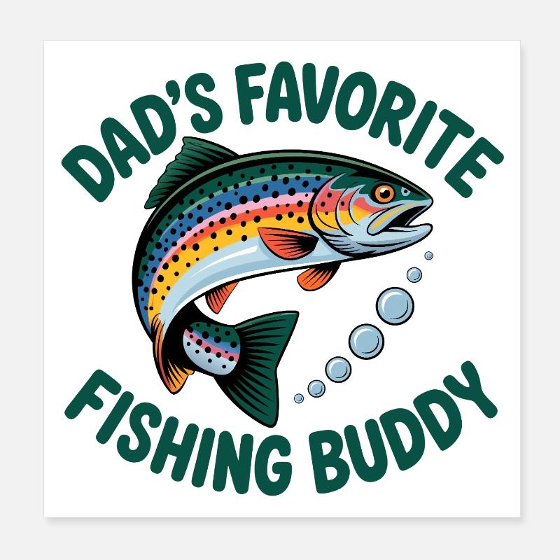Papa Ange Buddy Poster 20 x 20 cm