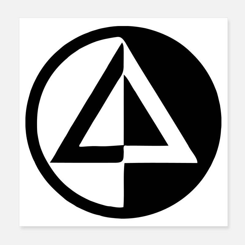 Simple Life Poster 20x20 cm