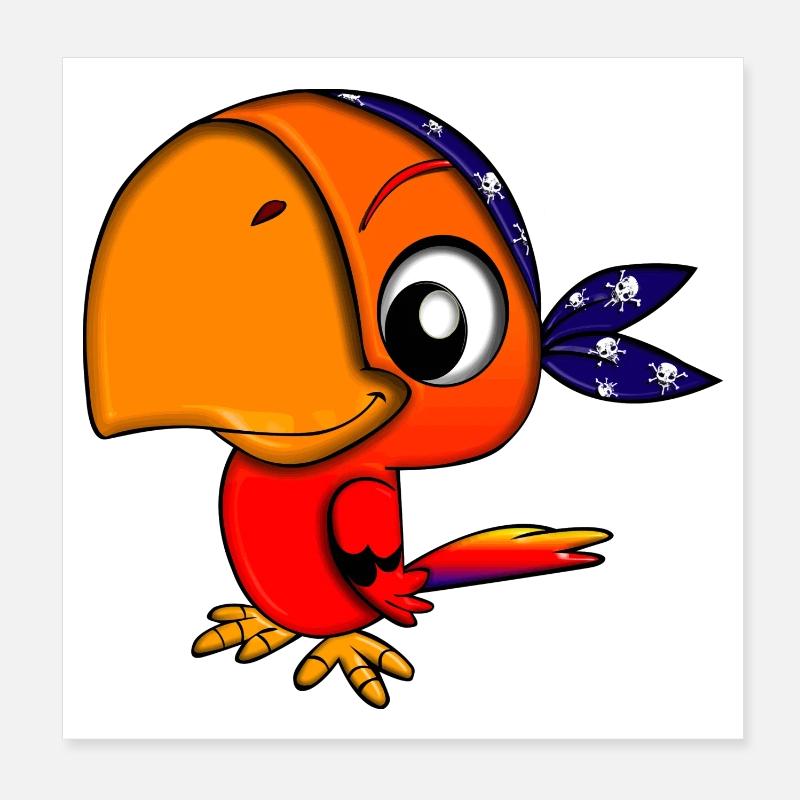 pirates pirates de Parrot Poster 20 x 20 cm