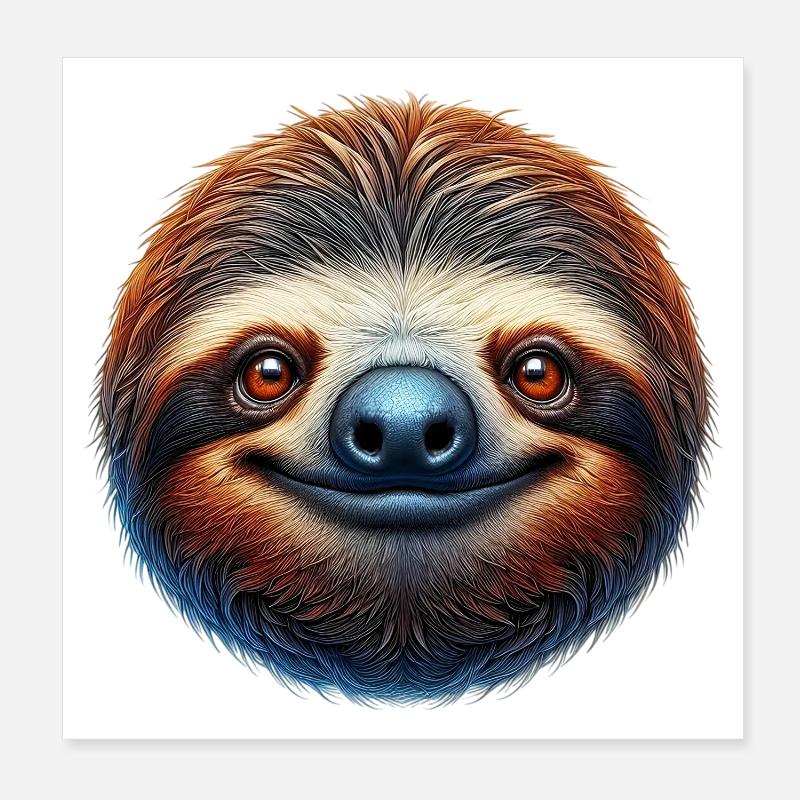 Paresse Poster 20 x 20 cm
