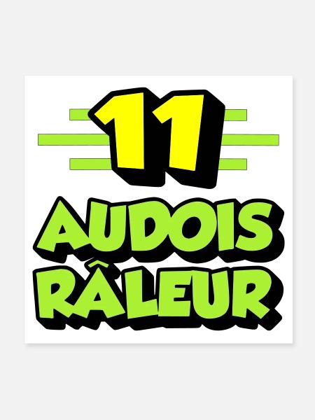 Complaining Audois - Poster 8" x 8" (20x20 cm) - white - Front