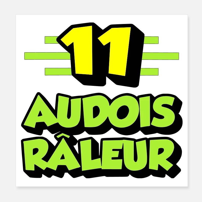 Beschwerdender Audois Poster 20x20 cm