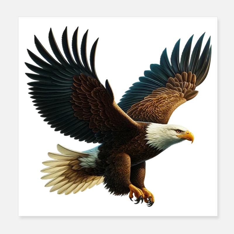 Aigle Poster 20 x 20 cm