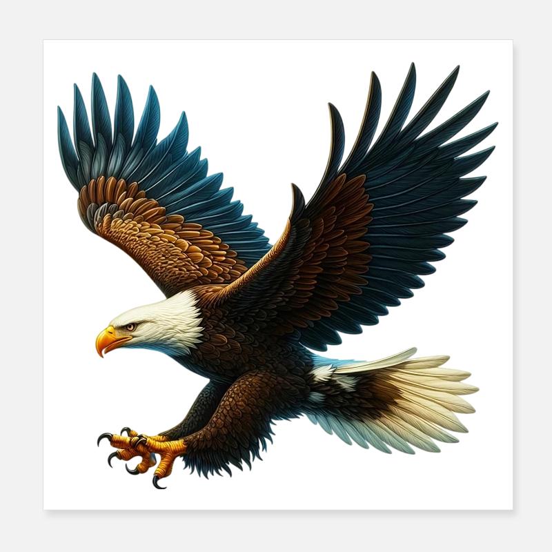 Aigle Poster 20 x 20 cm
