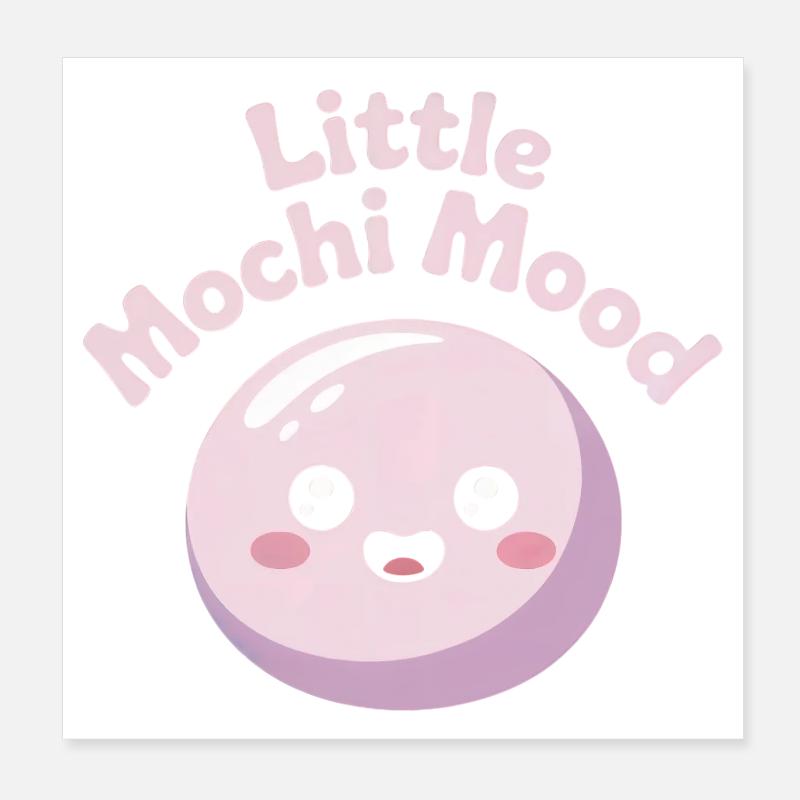 Petite Humeur Mochi Poster 20 x 20 cm