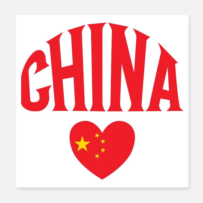 China Poster 20x20 cm
