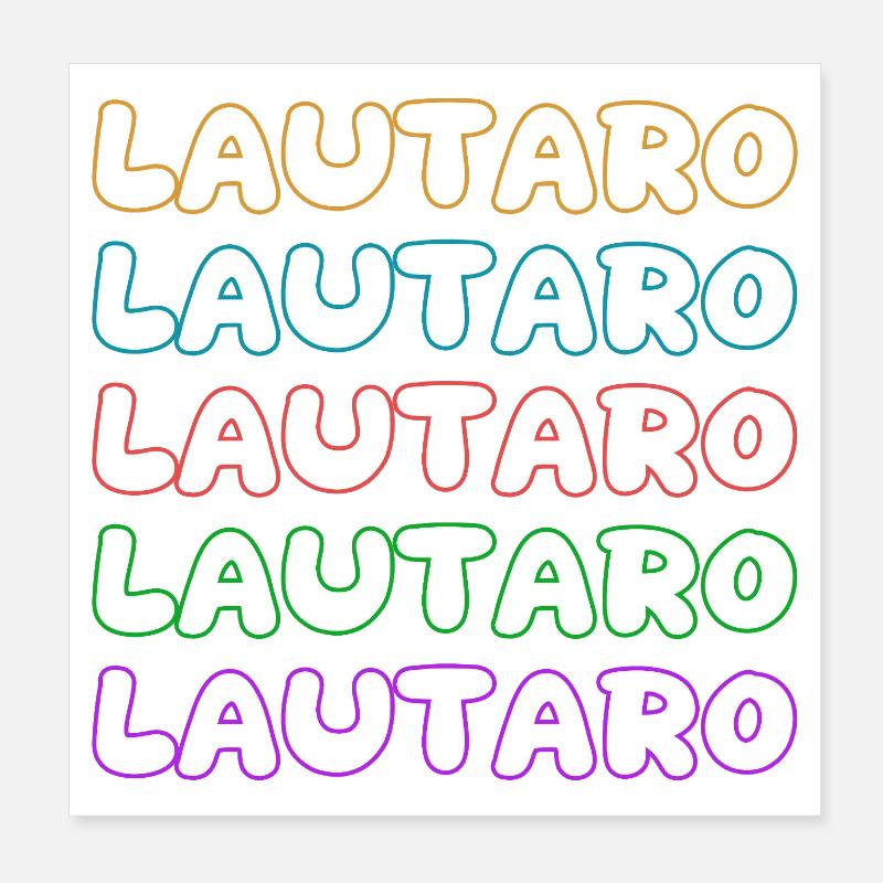 Lautaro Poster 8" x 8" (20x20 cm)