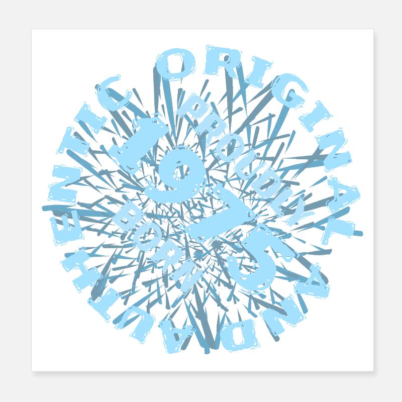 Pitch 1975 Poster 8" x 8" (20x20 cm)