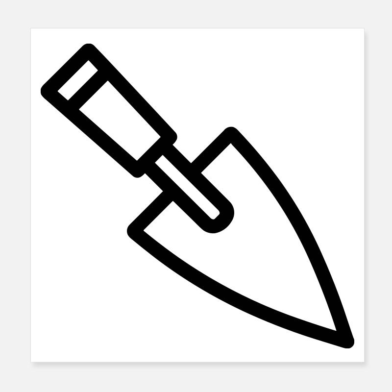 Kelle Poster 20x20 cm