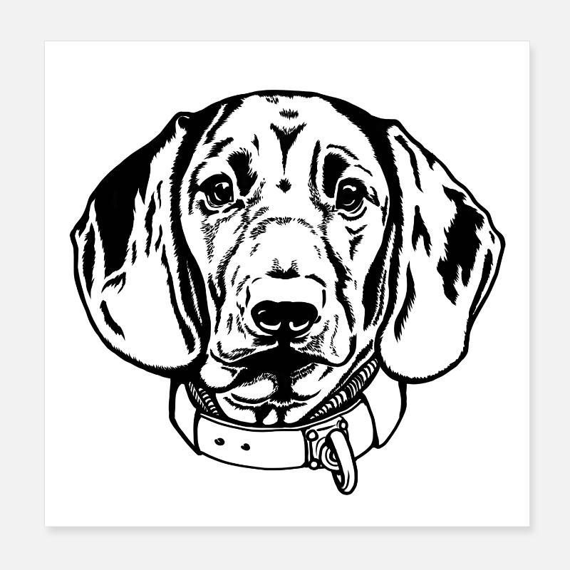 BGS Portrait Poster 20 x 20 cm