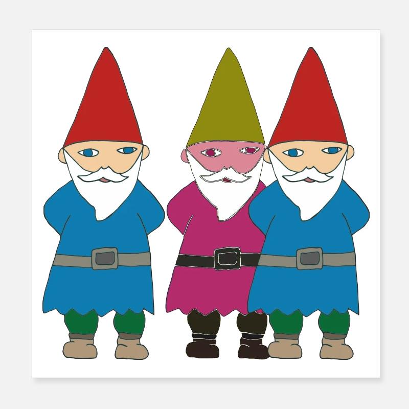 variété de jardin Poster 20 x 20 cm