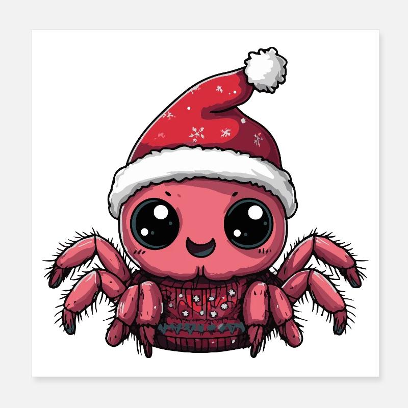 Noël de la Tarentule Poster 20 x 20 cm