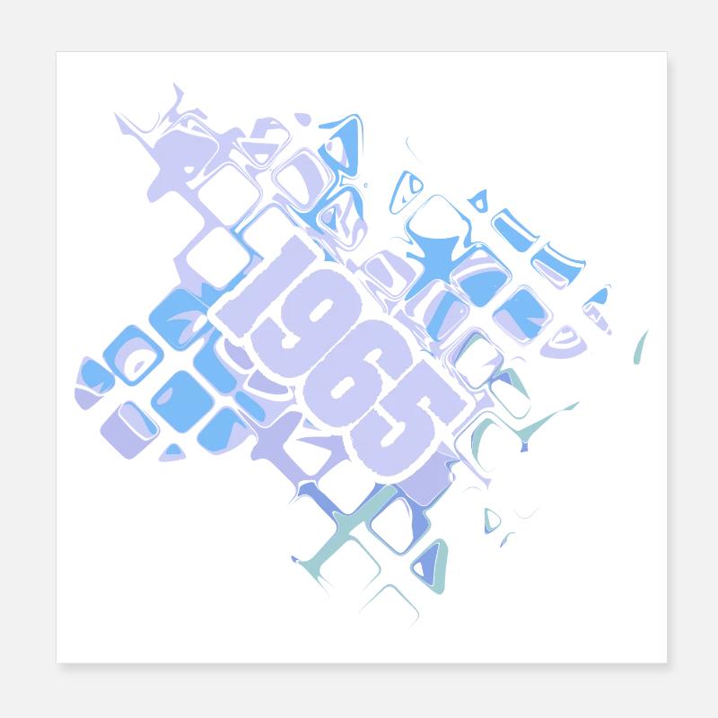 Computer 1965 Poster 8" x 8" (20x20 cm)