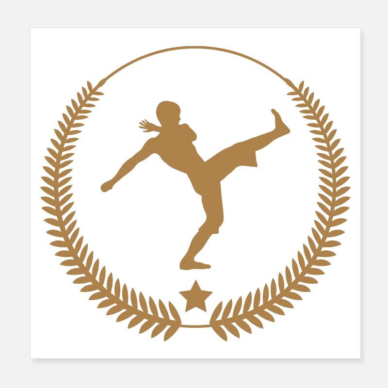 Capoeira Poster 20x20 cm