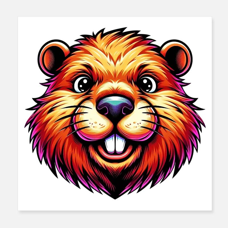 Bieber Poster 20x20 cm