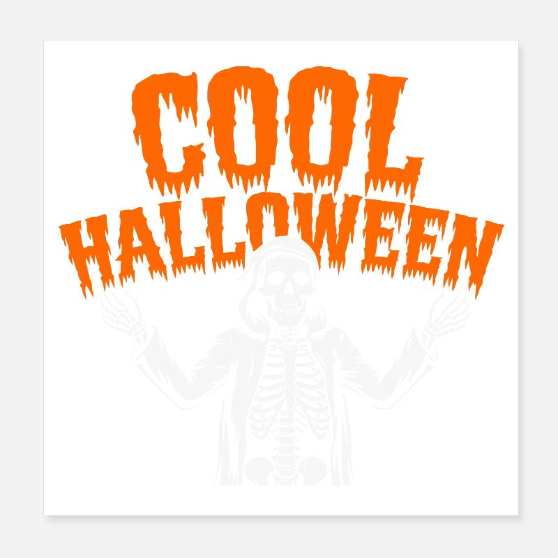 Cool Halloween Grim Reaper Poster 20 x 20 cm