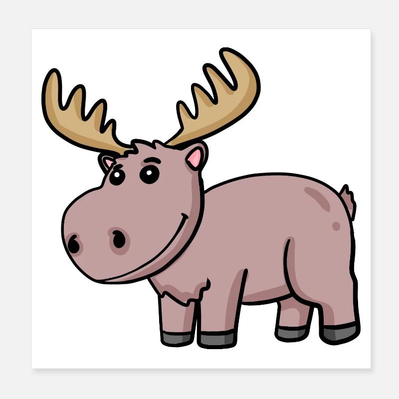 Oiseau Poster 20 x 20 cm