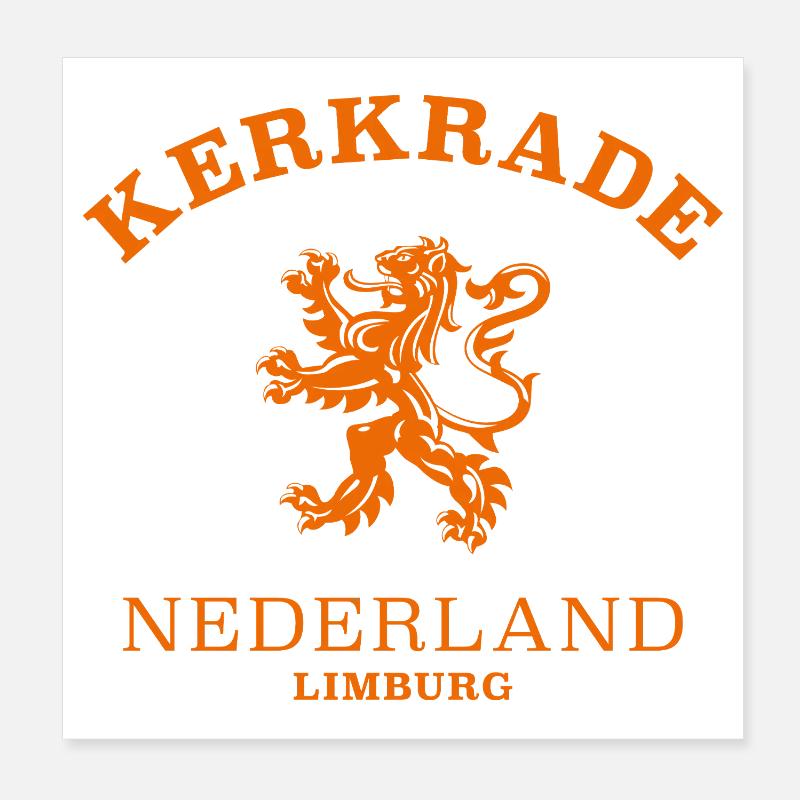 Kerkrade Nederland, Pays-Bas Poster 20 x 20 cm