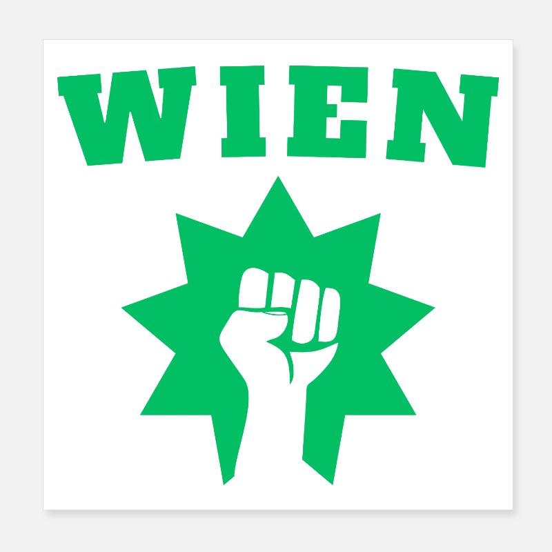 Vienna Poster 8" x 8" (20x20 cm)