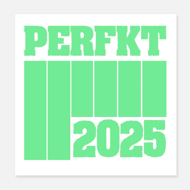 2025 Poster 20 x 20 cm